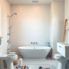 Kiedy zaplanować biały montaż w łazience, by prace przebiegały sprawnie i bez przeszkód